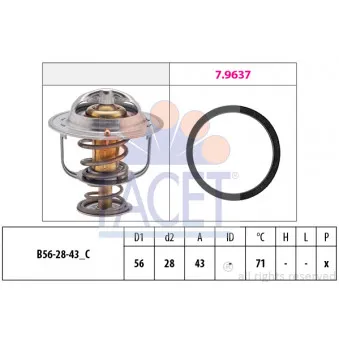 Thermostat d'eau FACET