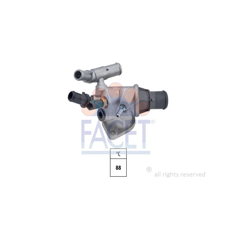 Thermostat d'eau FACET 7.8660