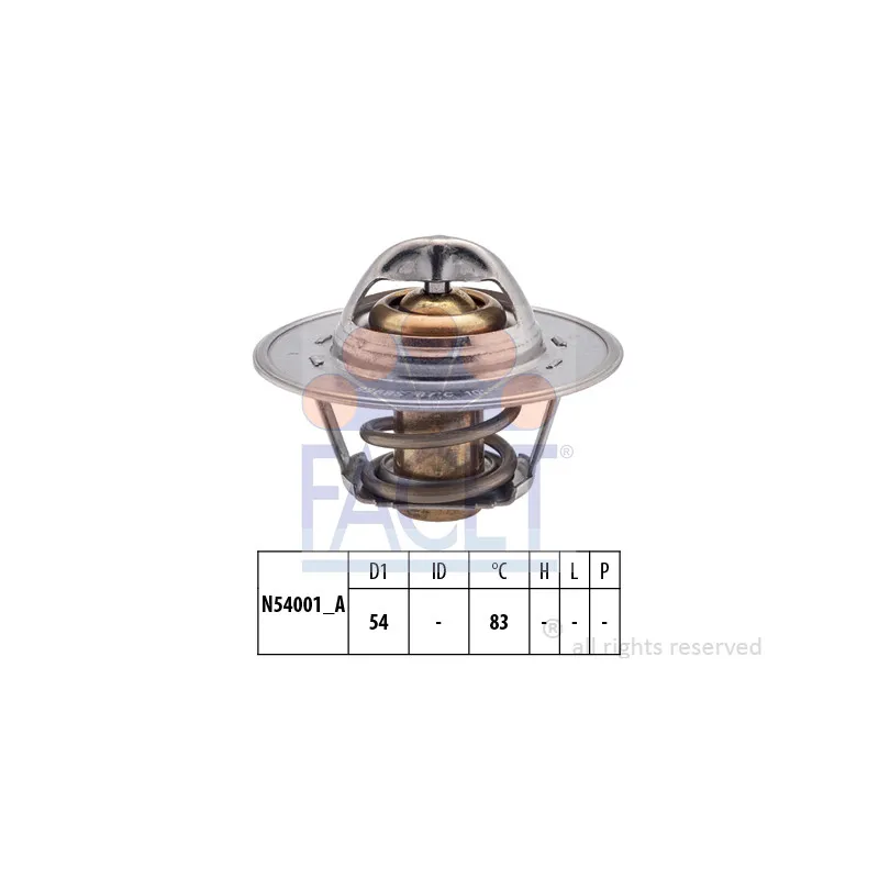 Thermostat d'eau FACET 7.8678S
