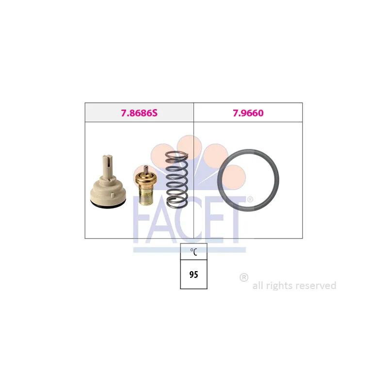 Thermostat d'eau FACET 7.8686