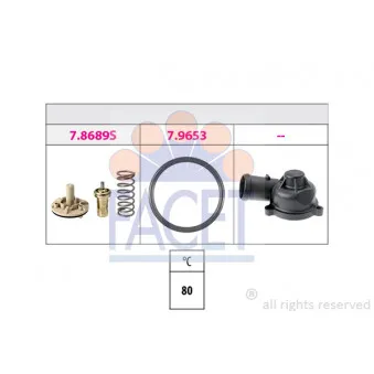Thermostat d'eau FACET 7.8689K