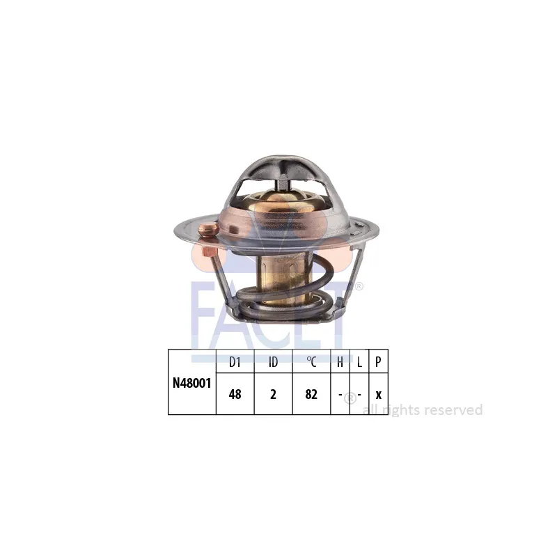 Thermostat d'eau FACET 7.8691S