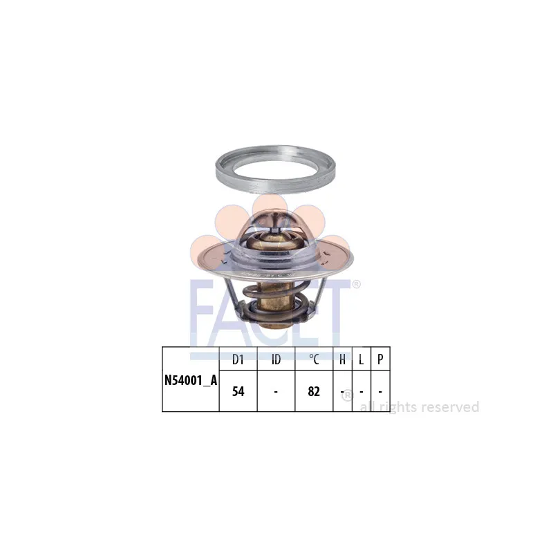 Thermostat d'eau FACET 7.8740S