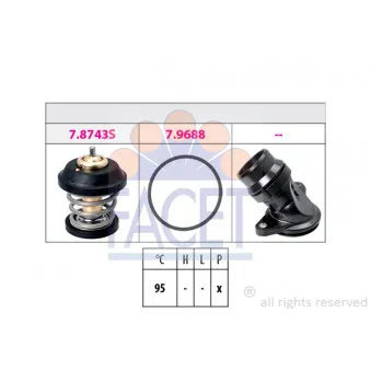Thermostat d'eau FACET 7.8743K