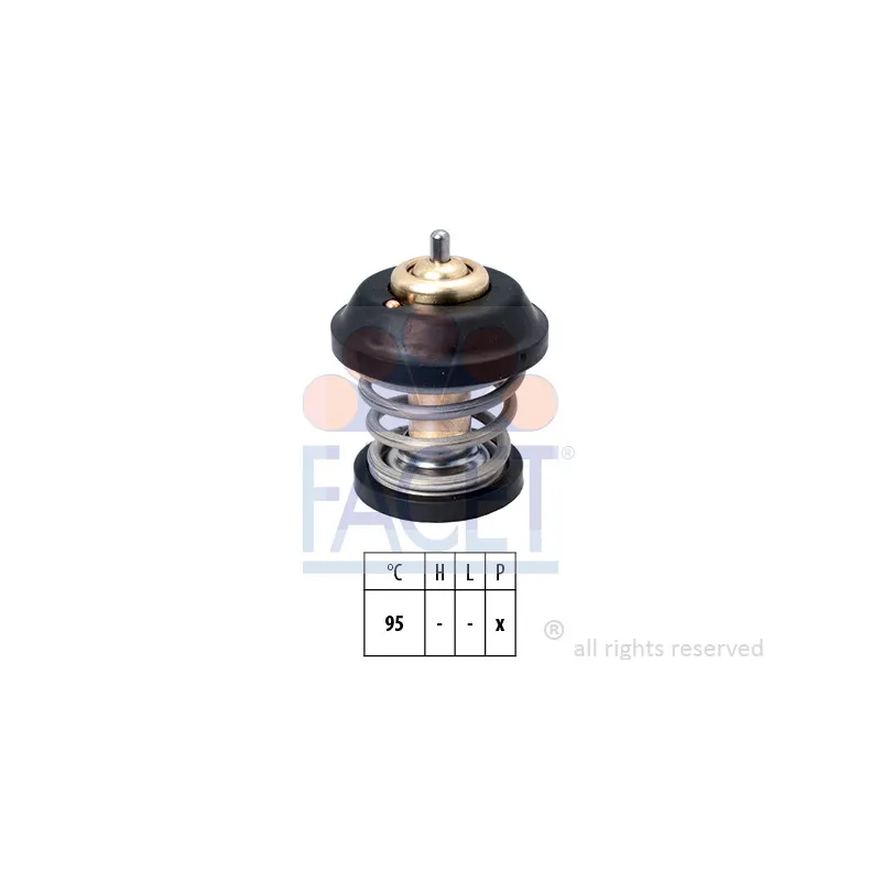 Thermostat d'eau FACET 7.8743S