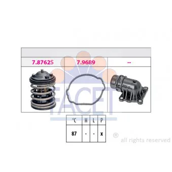 Thermostat d'eau FACET 7.8763K