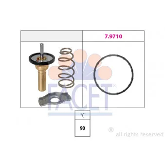 Thermostat d'eau FACET 7.8774