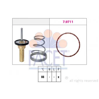 Thermostat d'eau FACET 7.8798