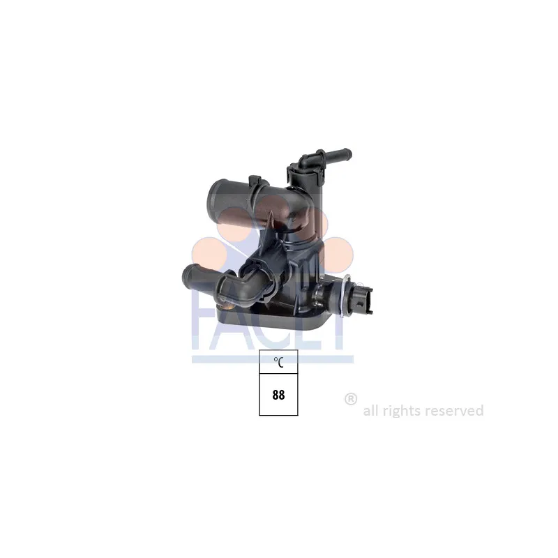 Thermostat d'eau FACET 7.8809