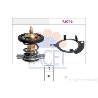 Thermostat d'eau FACET