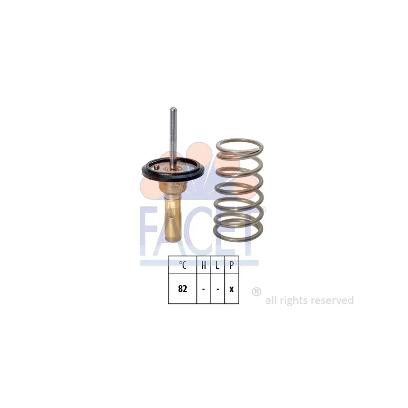 Thermostat d'eau FACET 7.8823S