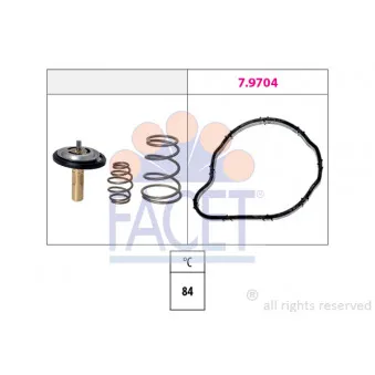 Thermostat d'eau FACET 7.8841