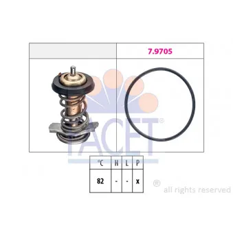 Thermostat d'eau FACET