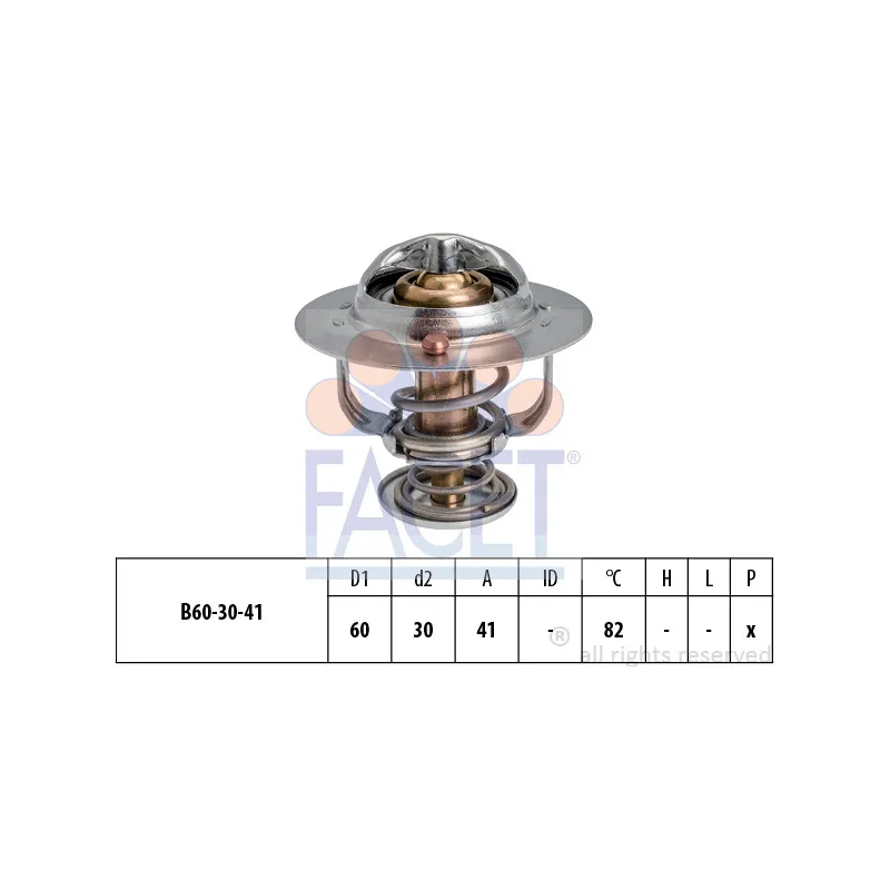 Thermostat d'eau FACET 7.8844S