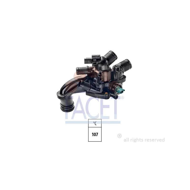 Thermostat, liquide de refroidissement FACET 7.8863