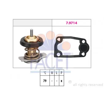Thermostat d'eau FACET