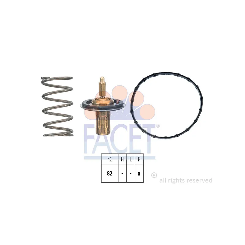 Thermostat d'eau FACET 7.8950