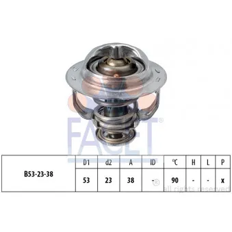 Thermostat d'eau FACET 7.8957S