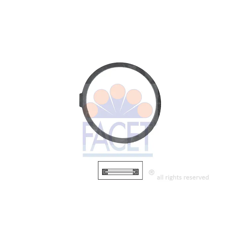 Joint d'étanchéité, thermostat FACET 7.9546