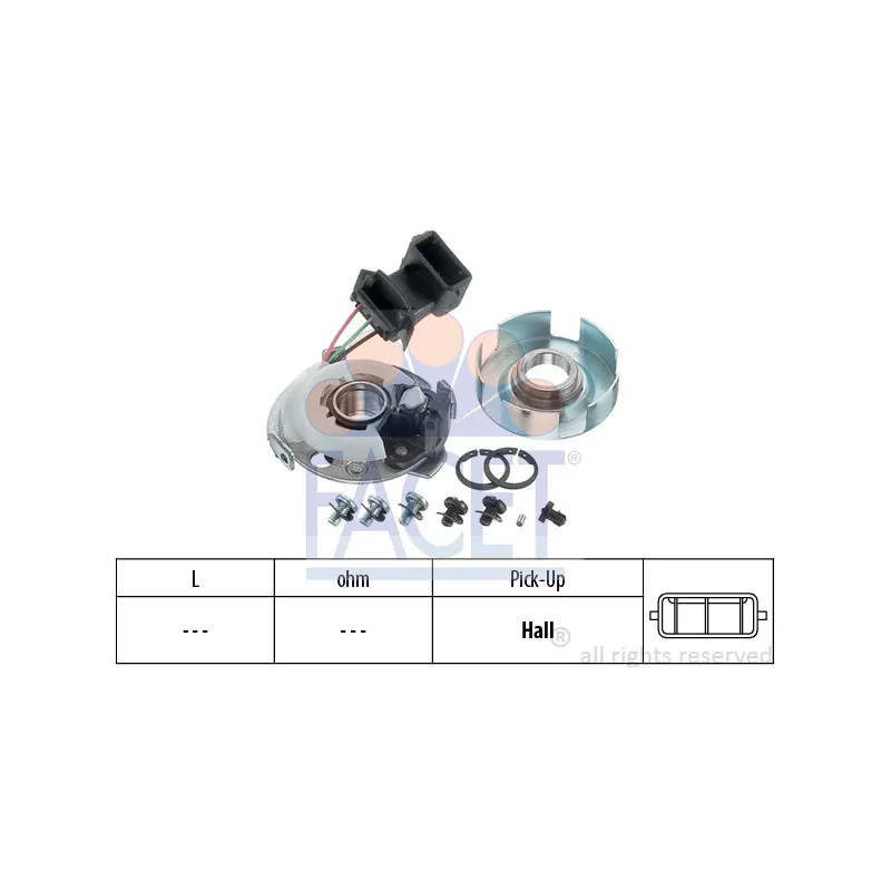 Capteur, impulsion d'allumage FACET 8.2725