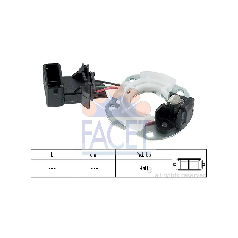 Capteur, impulsion d'allumage FACET 8.2733