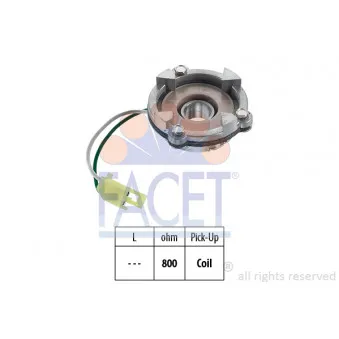 Capteur, impulsion d'allumage FACET 8.3410
