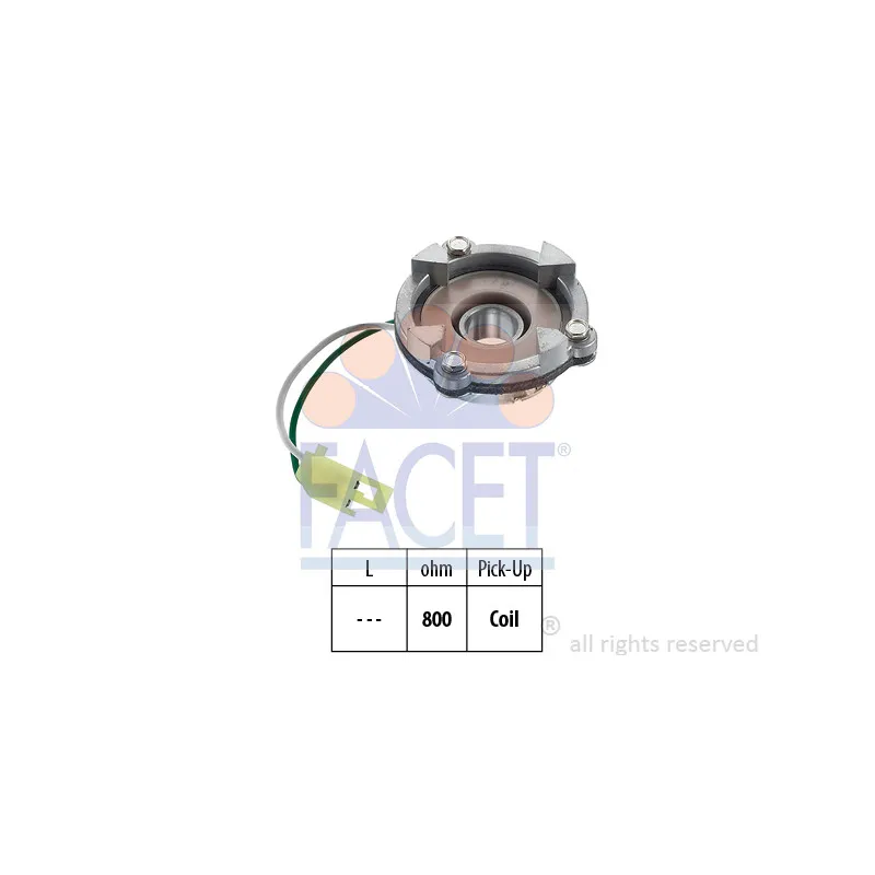 Capteur, impulsion d'allumage FACET 8.3410