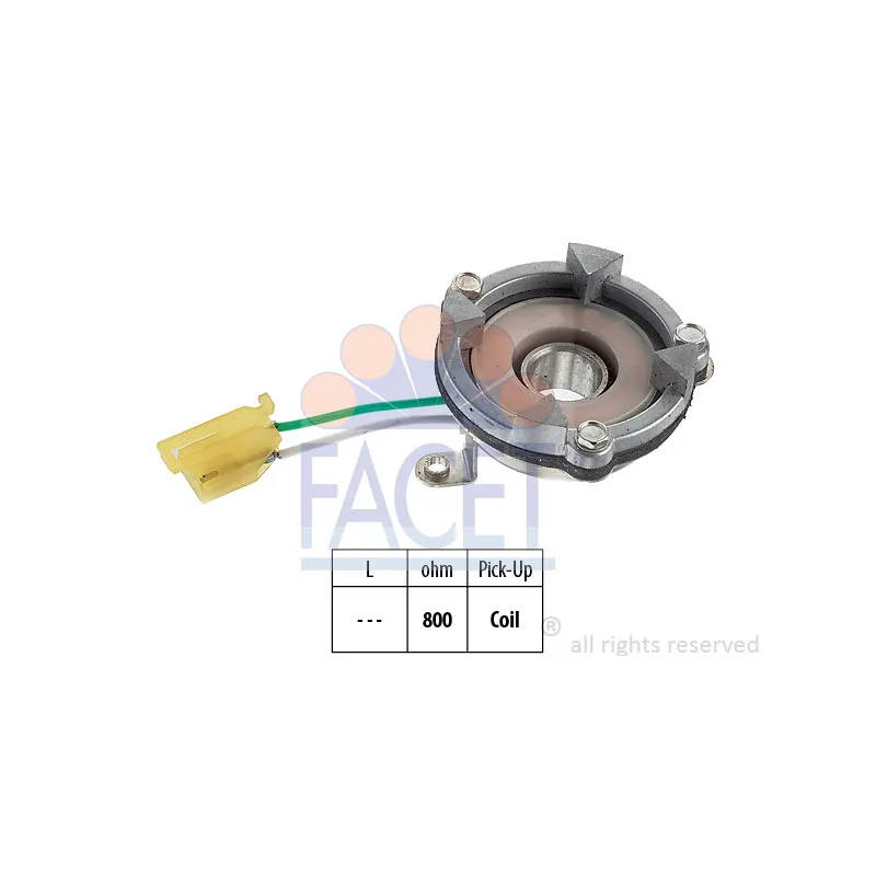 Capteur, impulsion d'allumage FACET 8.3411