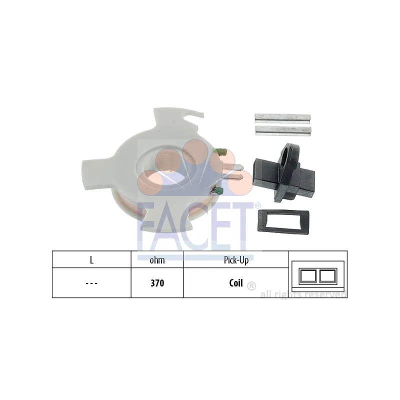 Capteur, impulsion d'allumage FACET 8.3619