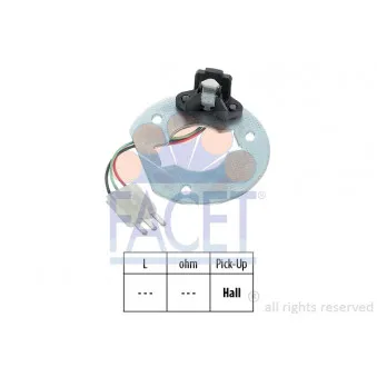 Capteur, impulsion d'allumage FACET 8.4702