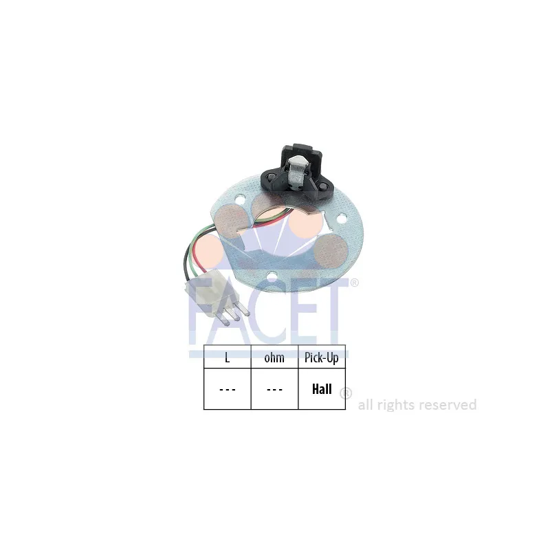 Capteur, impulsion d'allumage FACET 8.4702