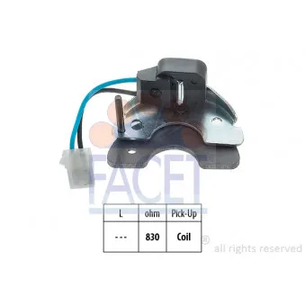 Capteur, impulsion d'allumage FACET 8.4977/1