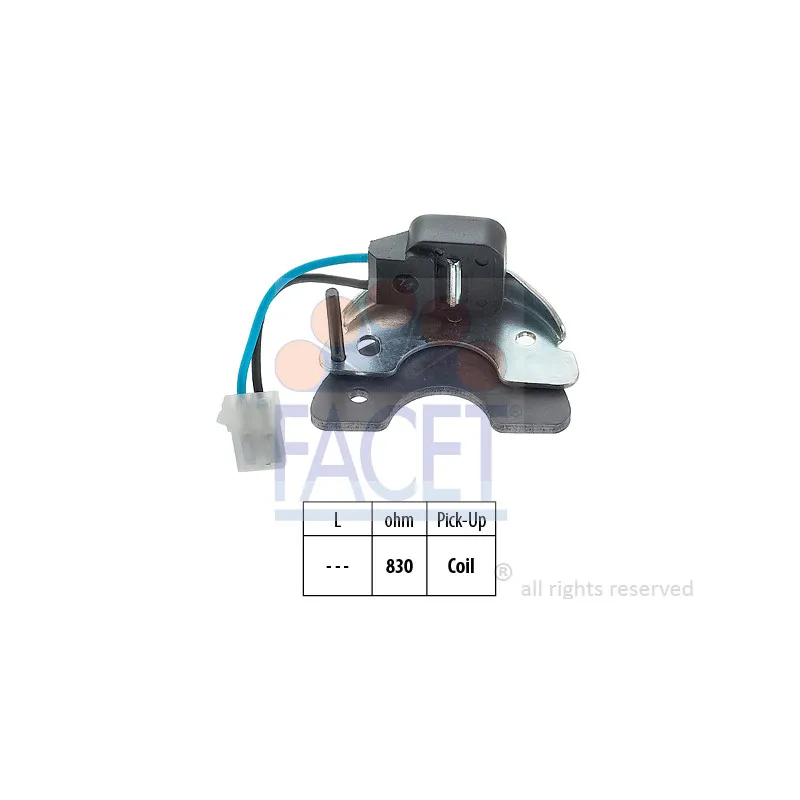 Capteur, impulsion d'allumage FACET 8.4977/1