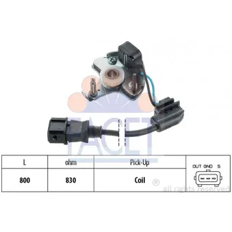 Capteur, impulsion d'allumage FACET