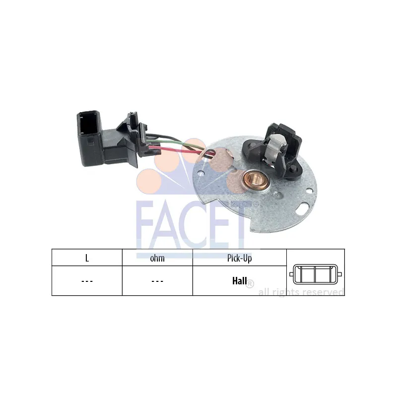Capteur, impulsion d'allumage FACET 8.4982
