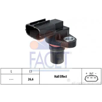 Capteur d'angle, vilebrequin FACET