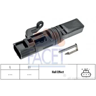 Capteur, régime FACET 9.0481K