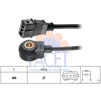 Capteur de cognement FACET 9.3002