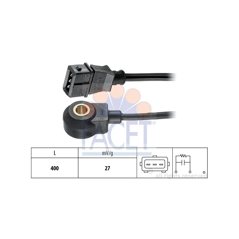 Capteur de cognement FACET 9.3002