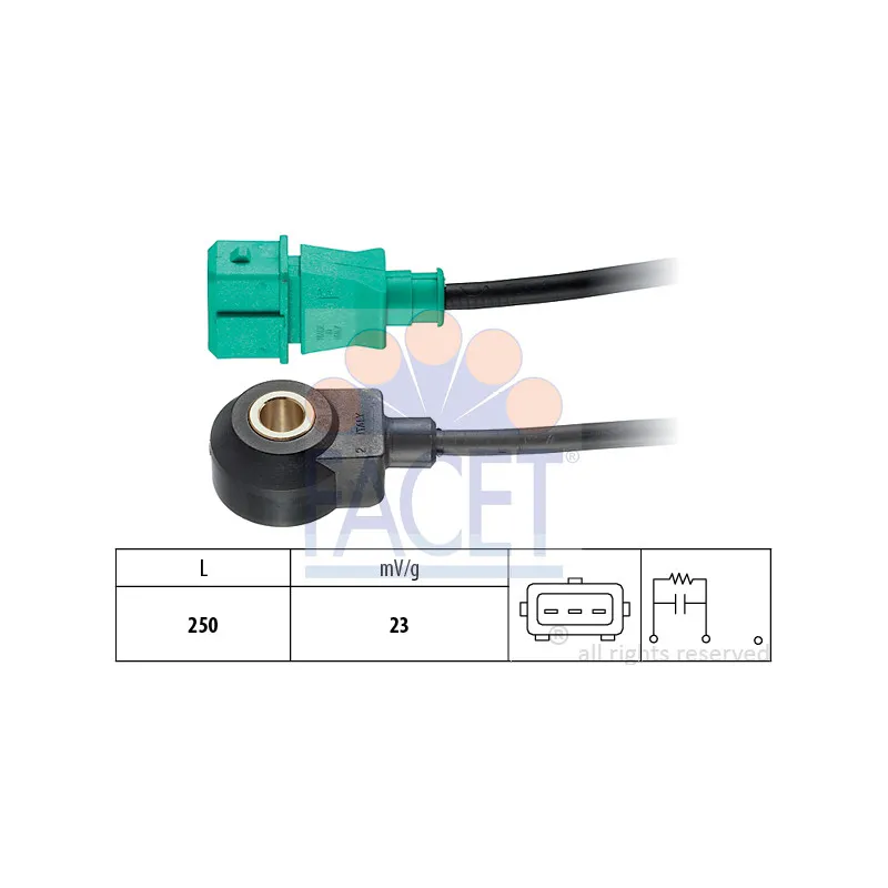 Capteur de cognement FACET 9.3004