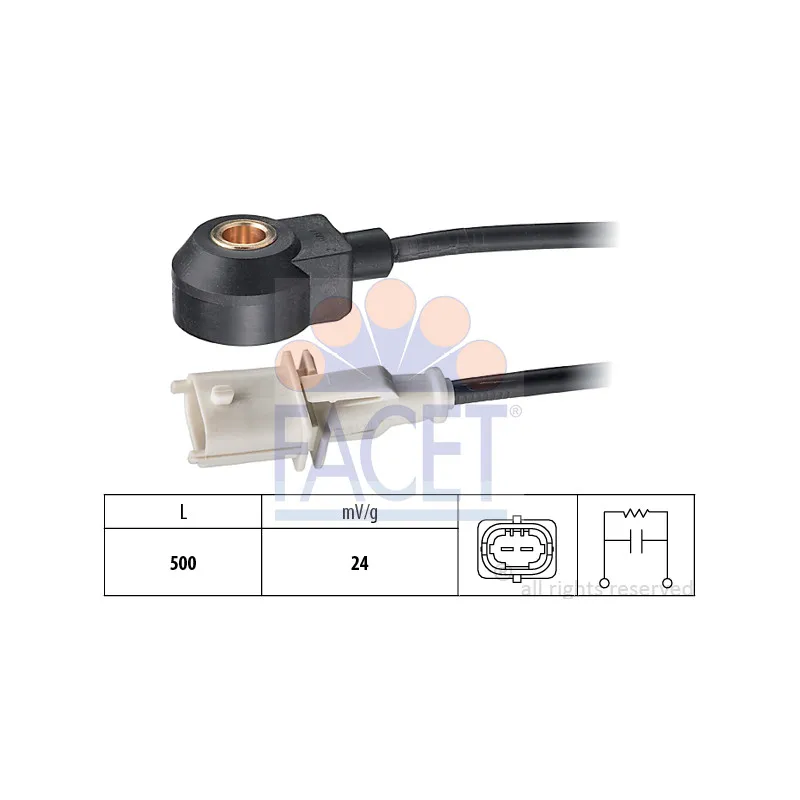 Capteur de cognement FACET 9.3030