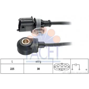 Capteur de cognement FACET 9.3034