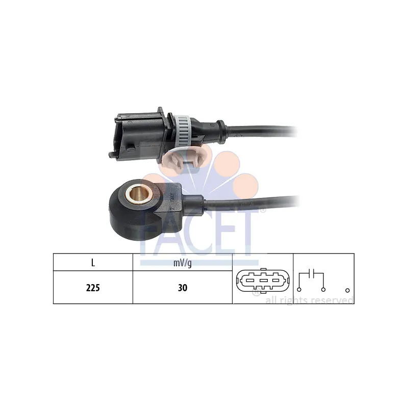 Capteur de cognement FACET 9.3034
