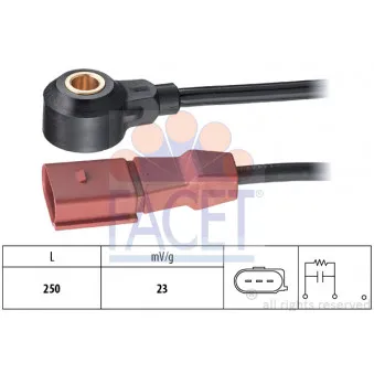 Capteur de cognement FACET 9.3035