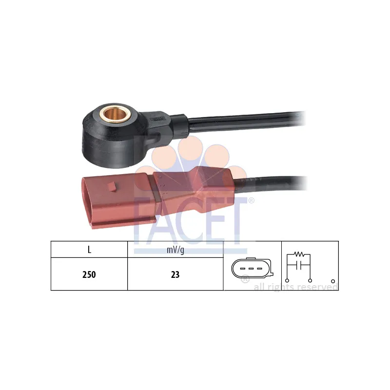 Capteur de cognement FACET 9.3035