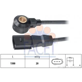 Capteur de cognement FACET 9.3038