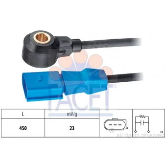 Capteur de cognement FACET 9.3040