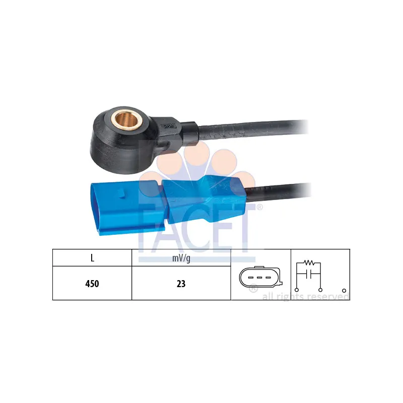 Capteur de cognement FACET 9.3040