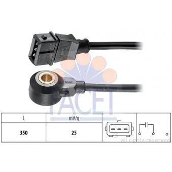 Capteur de cognement FACET 9.3050