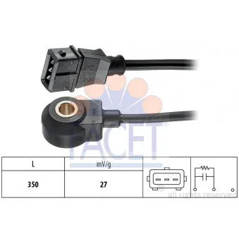 Capteur de cognement FACET 9.3051